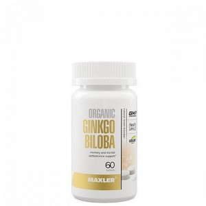 Organic Ginkgo biloba (60таб)